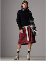 Thumbnail for your product : Burberry Check Merino Wool Scarf