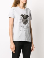 Thumbnail for your product : John Richmond crest logo embroidered T-shirt