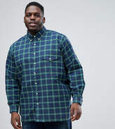 Thumbnail for your product : Polo Ralph Lauren Big & Tall Check Oxford Shirt In Dark Green