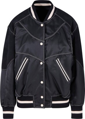 Givenchy Panelled Button-Up Varsity Jacket