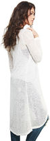 Thumbnail for your product : Wet Seal Cozy Pointelle Duster Cardi