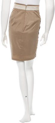 Yigal Azrouel Textured Knee-Length Skirt