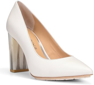 donald pliner parris block heel pump