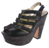 Thumbnail for your product : Seychelles Leather Platform Sandals