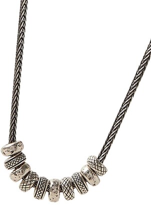 John Varvatos Rondell Bead Chain Necklace