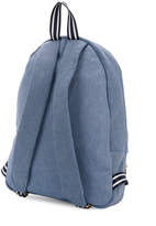 Thumbnail for your product : See by Chloe patched faded denim backpack