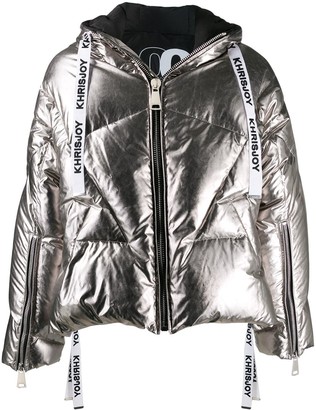 silver bubble coat mens
