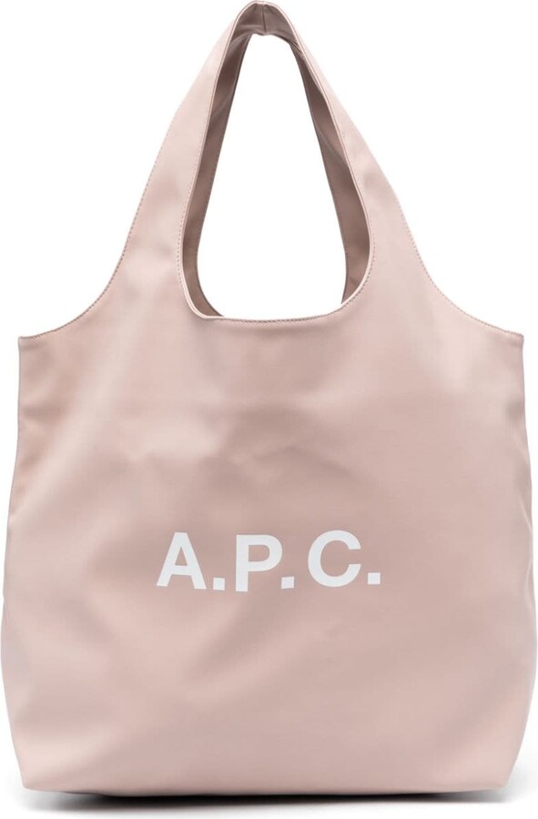 A.P.C. Ninon logo-print tote bag - ShopStyle