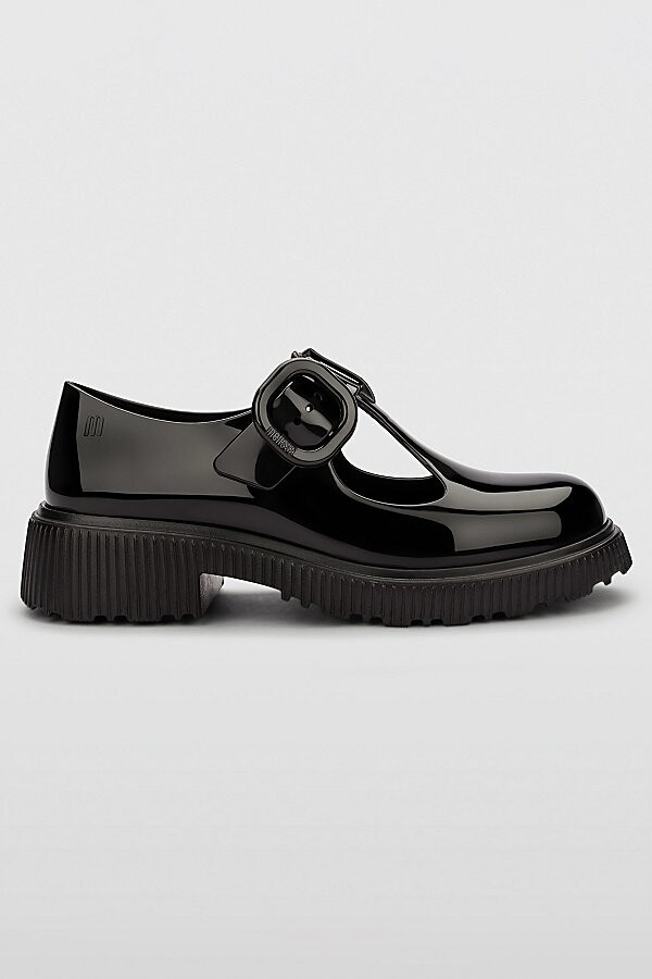 Melissa Jackie Jelly Mary Jane Shoe in Black