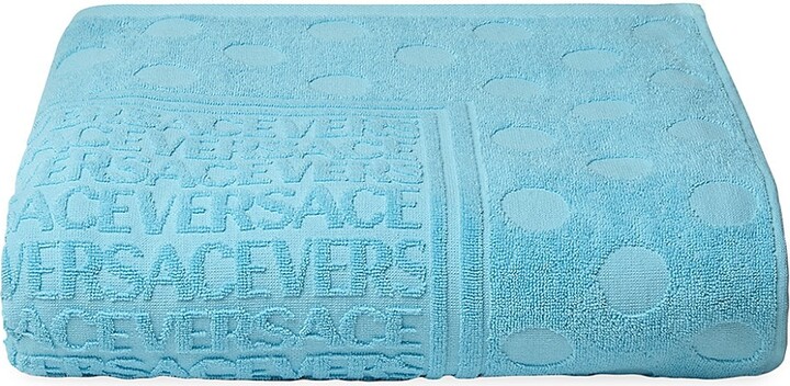 Versace On Repeat Bath Towel - ShopStyle