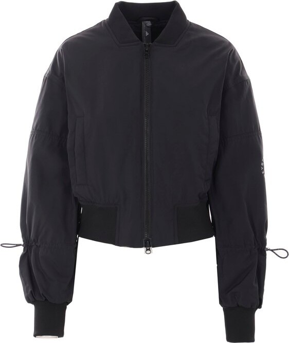 adidas by Stella McCartney TrueNature Woven Bomber Cropped Jacket