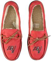 Unbranded Men S Tampa Bay Buccaneers Big Logo Moccasin Slippers