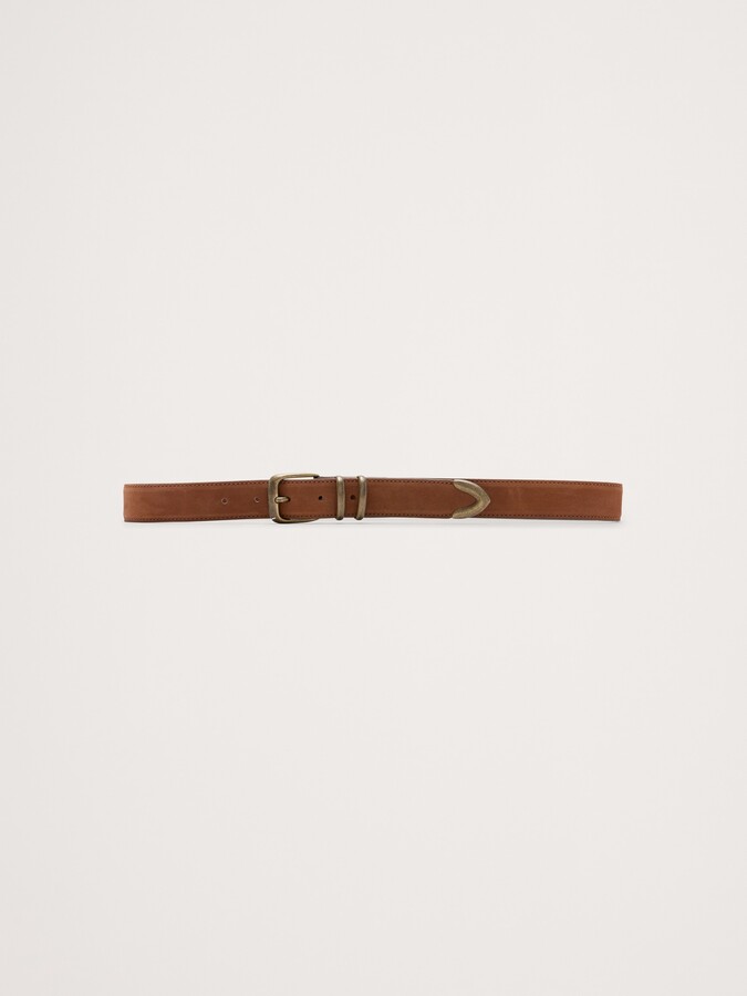 Banana Republic Nubuck Leather Ranger Belt