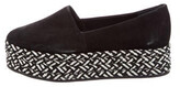 Thumbnail for your product : AllSaints Suede Braided Accents Pumps Black
