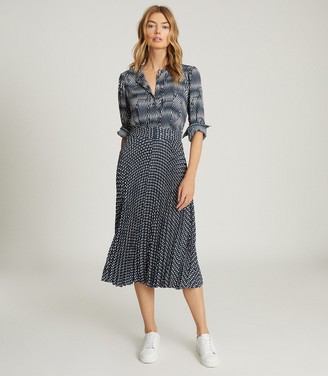 reiss midi dress