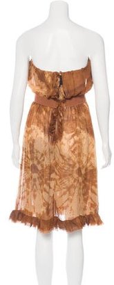 Dolce & Gabbana Silk Sleeveless Dress