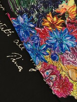 Thumbnail for your product : Yohji Yamamoto Floral-Print Silk Bandana