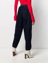 Thumbnail for your product : Courreges Straight Leg Baggy Jeans