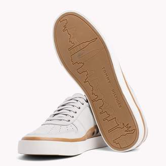 Tommy Hilfiger Unlined Nubuck Leather Trainers