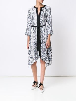 Proenza Schouler abstract print dress - women - Silk - 4
