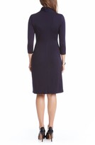 Thumbnail for your product : Karen Kane Cascade Faux Wrap Dress