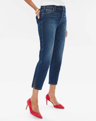 Chico's Chicos Straight Cropped Ankle Jeans