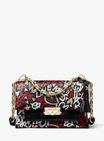 Thumbnail for your product : Michael Kors Cece Medium Qixi Graffiti Shoulder Bag