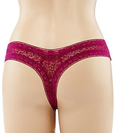 Thumbnail for your product : Kensie Mattie Lace Thong