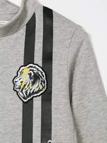 Thumbnail for your product : John Galliano logo strip zip sweatshirt