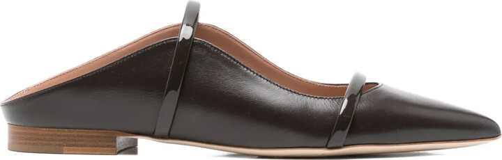 Malone Souliers Maureen leather flat mules