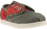 Thumbnail for your product : Toms grey cordones unisex toddler