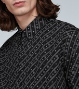 Thumbnail for your product : Fendi Karligraphy cotton poplin shirt