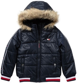 hilfiger fur jacket