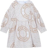 Thumbnail for your product : Burberry Children Montage-Print Dress