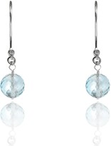 Thumbnail for your product : Aquamarine Drop Earrings March Birthstone