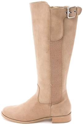 Kenneth Cole New York Unlisted Kenneth Col Spare Star Women US 7.5 Tan Knee High Boot