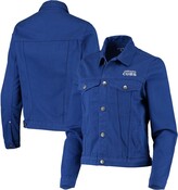Thumbnail for your product : Antigua Women's Royal Chicago Cubs Flare Full-Button Jacket