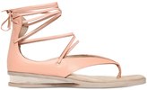 Thumbnail for your product : Stella McCartney 20mm Faux Leather Lace-Up Sandals