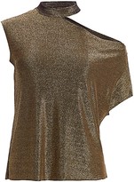 Thumbnail for your product : RtA Axel Metallic Cutout Shoulder Tee