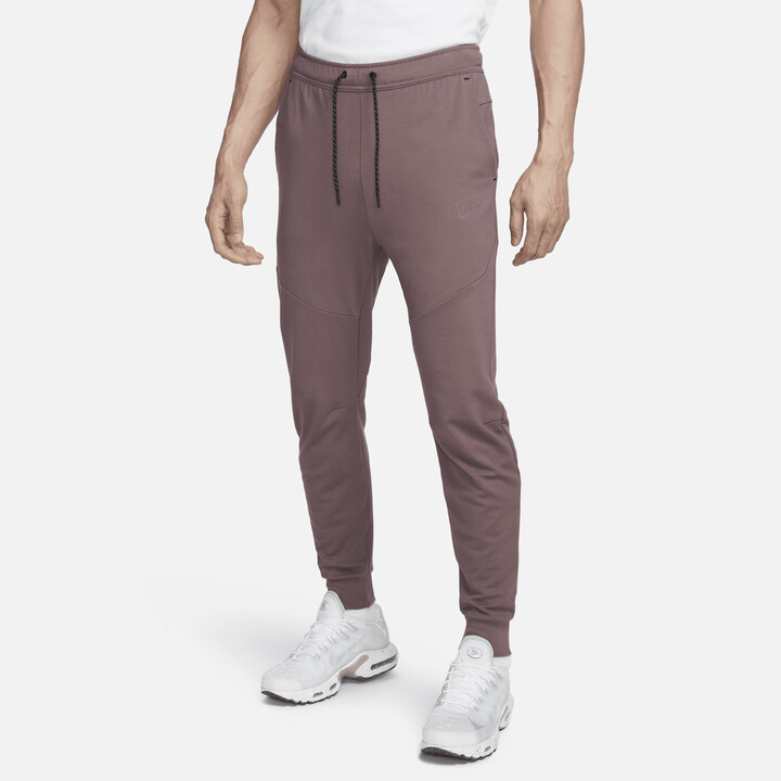 Nike Men's Sportswear Tech Fleece Lightweight Slim-Fit Jogger Sweatpants in  Brown - ShopStyle Pants