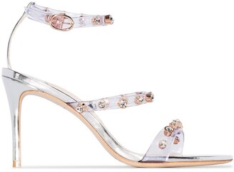Sophia Webster Rosalind 85mm crystal-embellished sandals