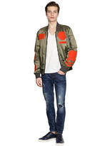 Thumbnail for your product : G Star Contrasting Patches Nylon Bomber Jacket
