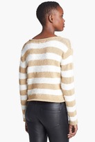 Thumbnail for your product : MinkPink 'Gee Whizz' Stripe Knit Sweater