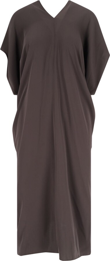 MM6 MAISON MARGIELA V-neck Midi Dress