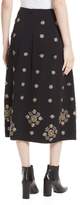 Thumbnail for your product : Elizabeth and James Lottie Embellished Midi Skirt