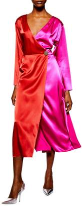 Topshop Colorblock Dress