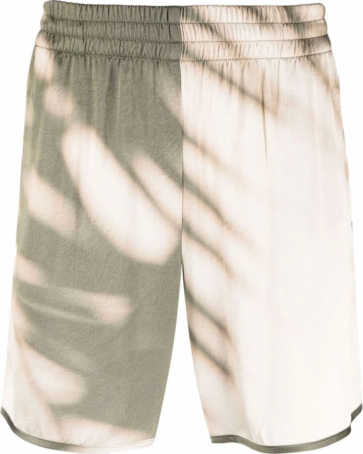 BLUE SKY INN Tie-Dye Print Track Shorts