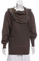 Thumbnail for your product : Stella McCartney Embellished Wool Sweater Brown Embellished Wool Sweater