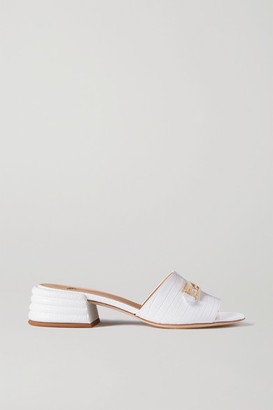 fendi logo twist mules