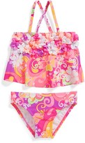 Thumbnail for your product : Hula Star 'Fantasia' Two-Piece Swimsuit (Little Girls)
